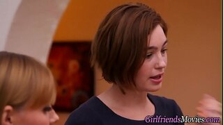 Busty teen nagatilap sa tomboy