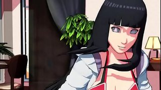 Hinata dans MMD 3D-SDM naruto